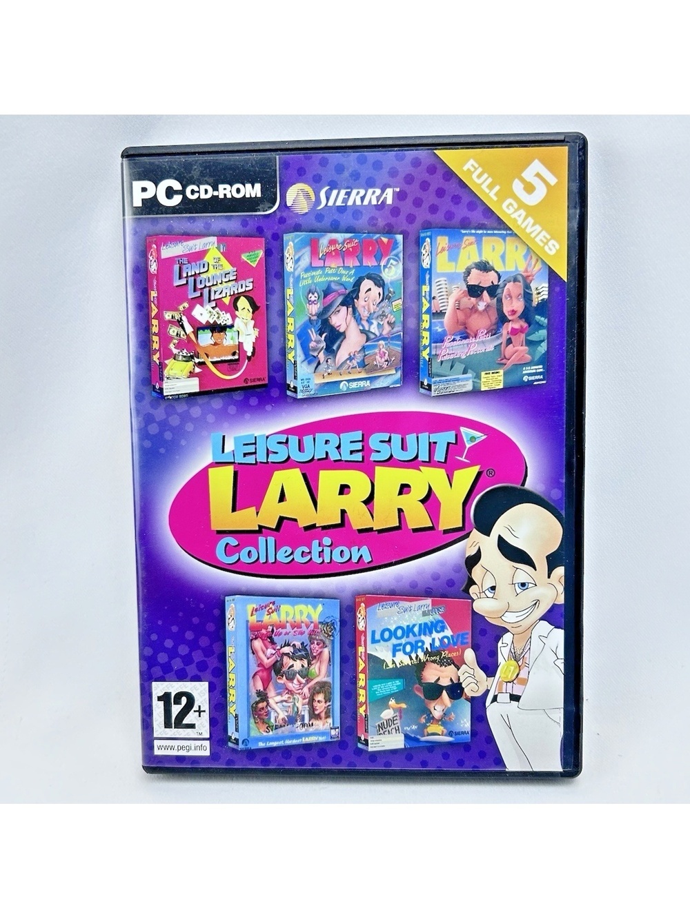Leisure Suit Larry Collection Sierra PC CD-ROM 2006 5 Full Games
